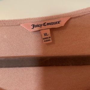 Juicy couture pink sweater